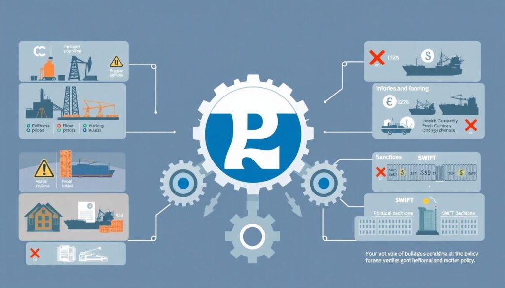 Рубль и геополитика: как санкции, конфликты и союзы меняют курс и доверие к валюте - иллюстрация