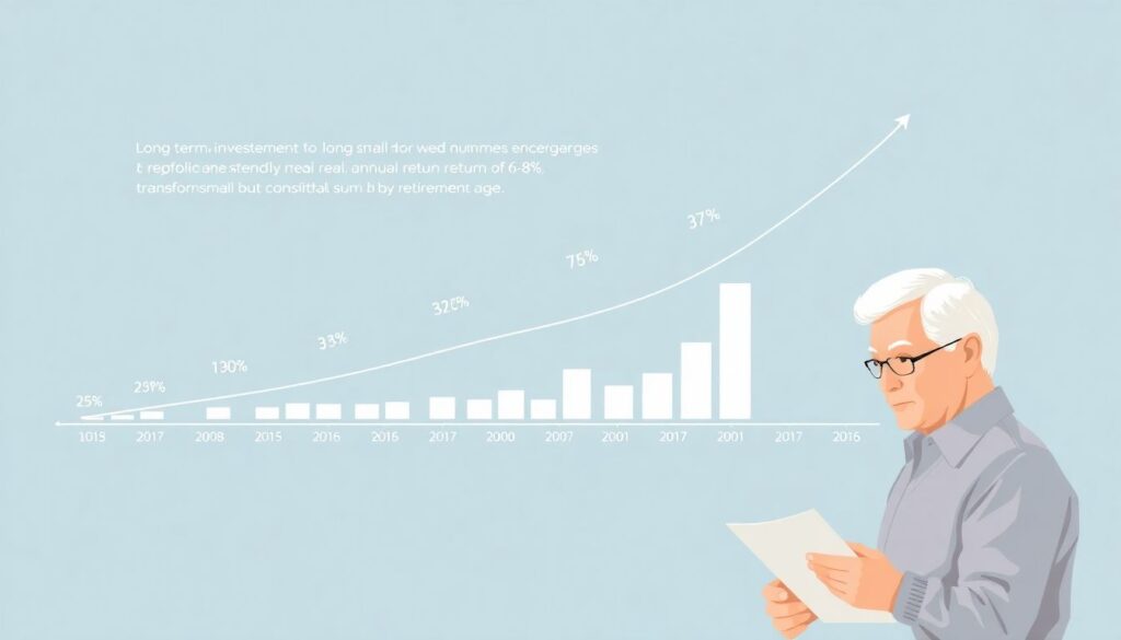 Пенсия в рублях будущего: как самому создать «вторую пенсию» через долгосрочные инвестиции - иллюстрация