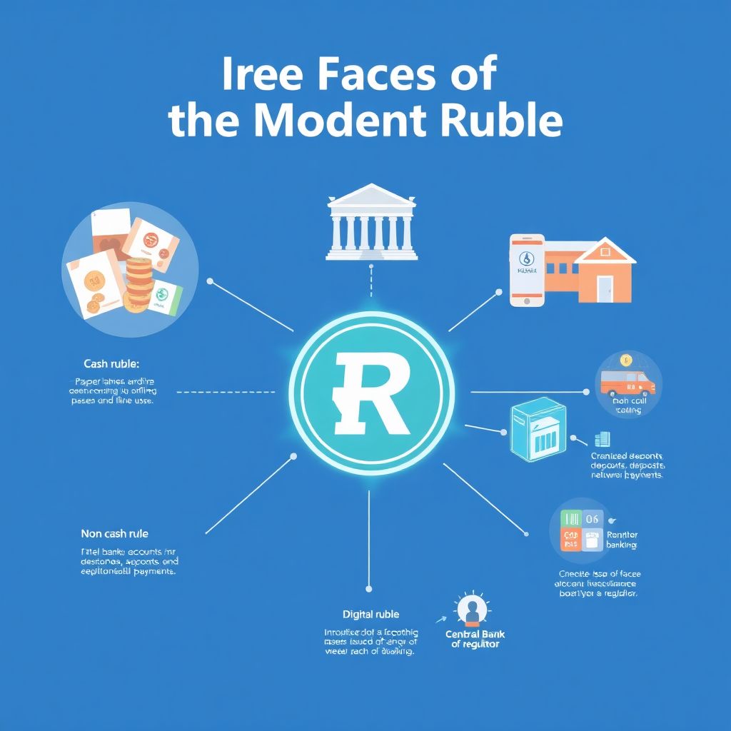 Рубль цифровой, наличный и безналичный: что значит сосуществование трех форм денег