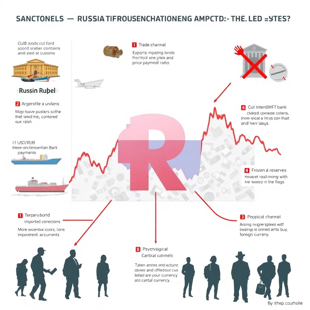 Санкции и курс рубля: как геополитика меняет финансовые правила игры