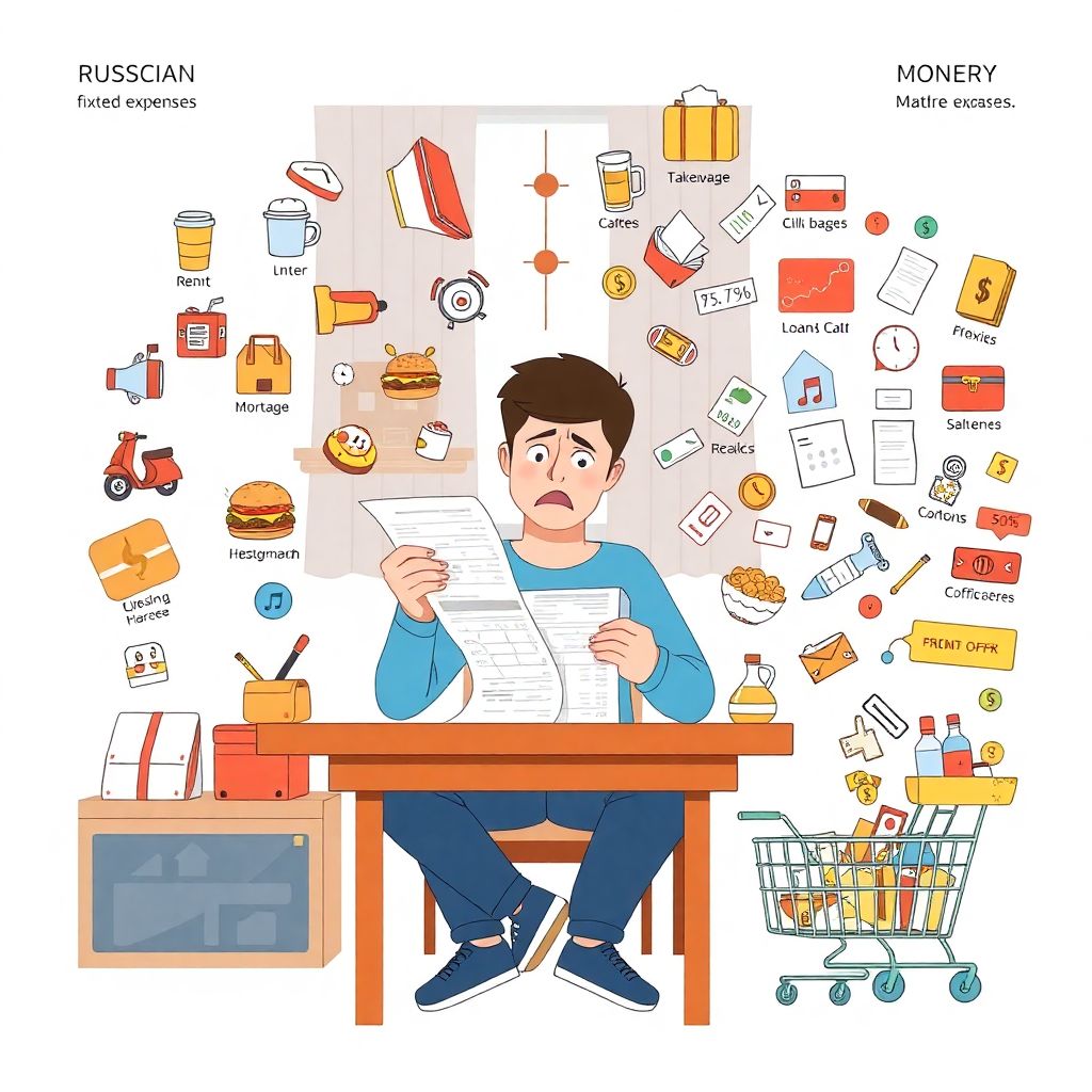 Финансовые привычки россиян: куда на самом деле уходит каждый рубль