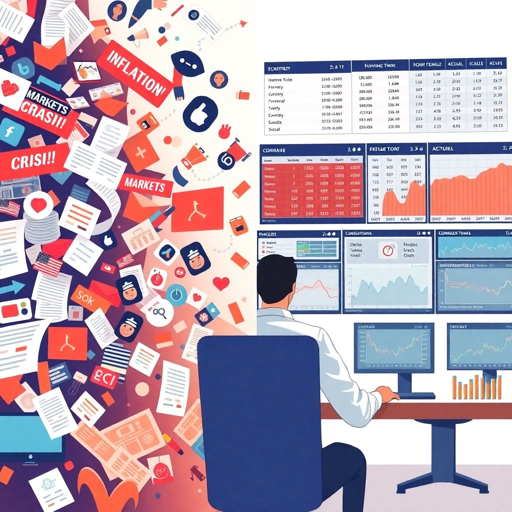 Как читать экономические новости, чтобы зарабатывать на рынке без паники